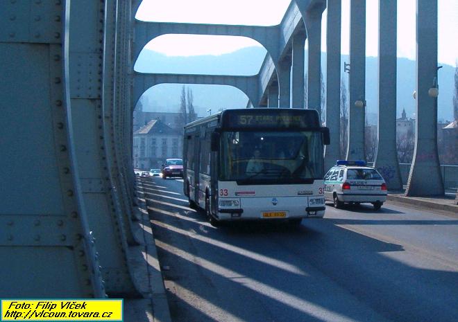 V sobotu jezdily autobusy na lince slo 57 naposledy pes Benev most