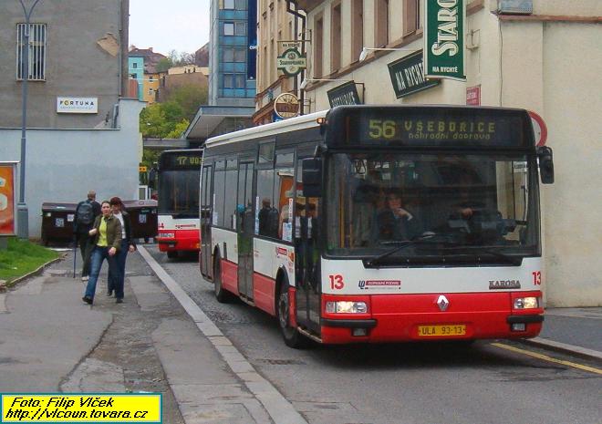 Nhradn doprava u restaurace Na Rycht